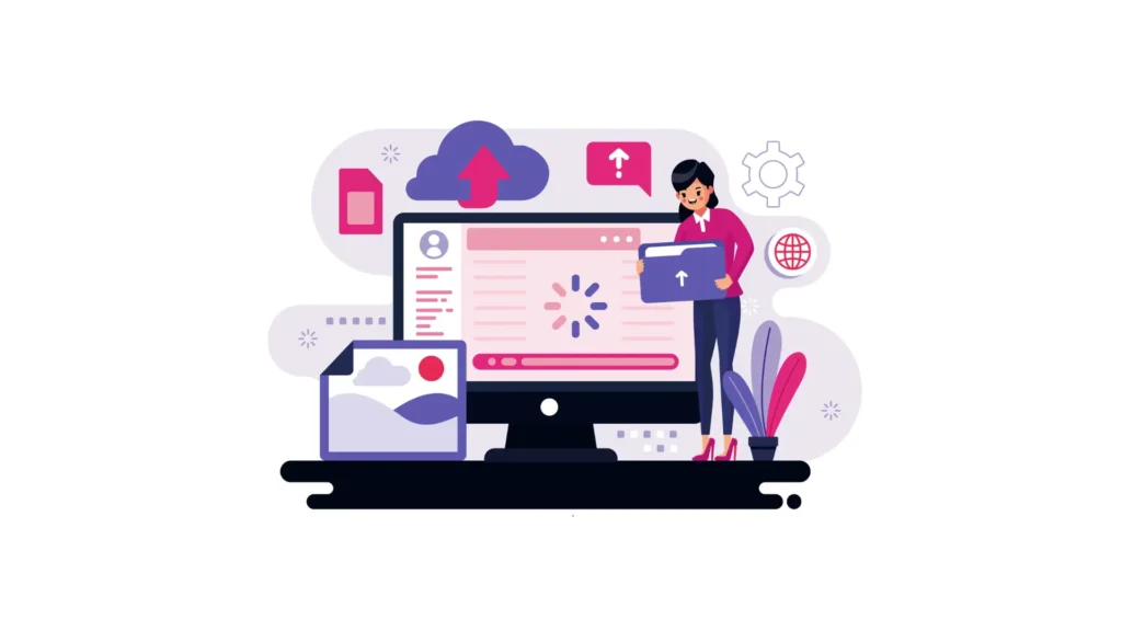 Visuals of website traffic