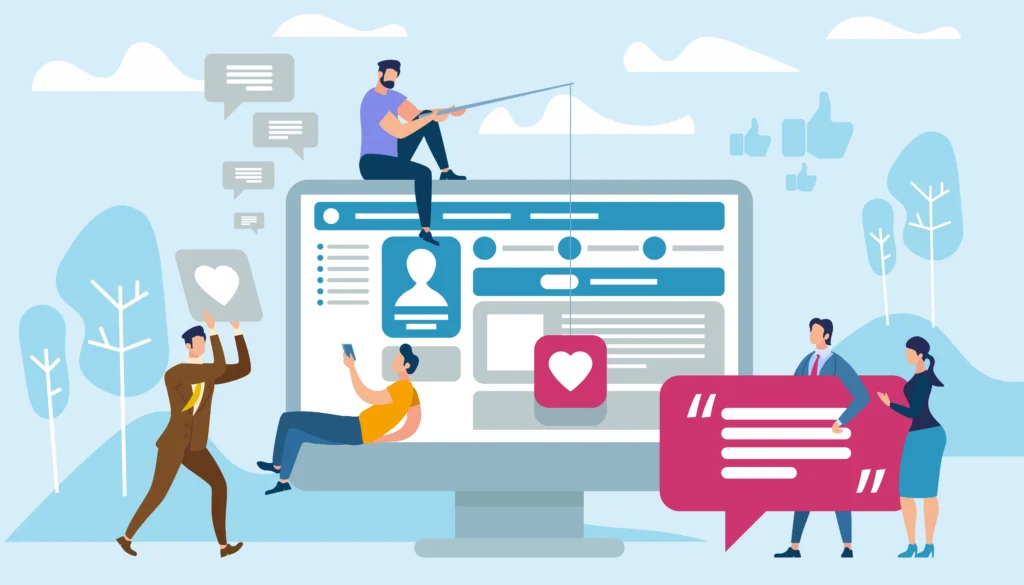 Visuals of guest posting