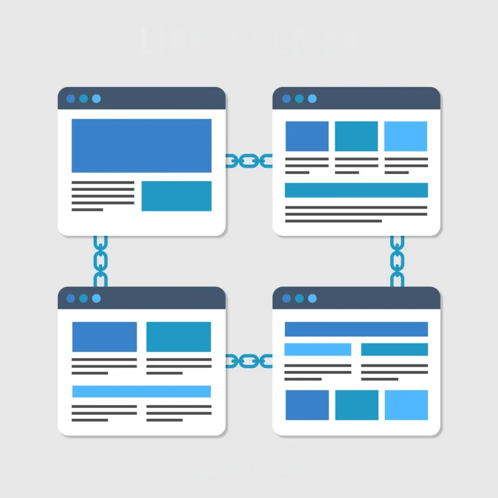 Visuals of Backlinks in seo
